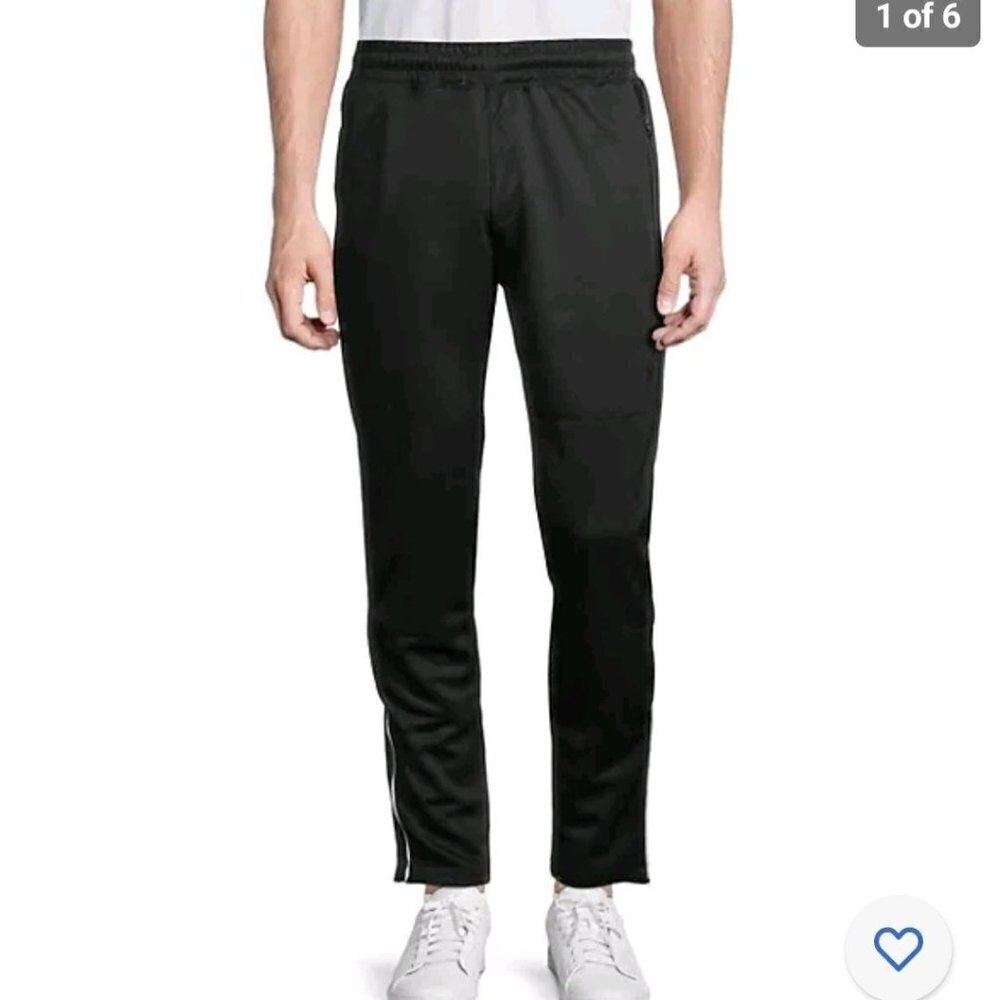 Spyder PROWEB Black Ankle Zip Track Pants Size M